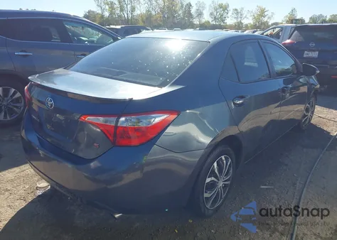 2015 Toyota Corolla S from USA, damaged, VIN 2T1BURHE2FC417040